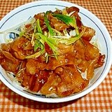 照り照り甘辛豚丼